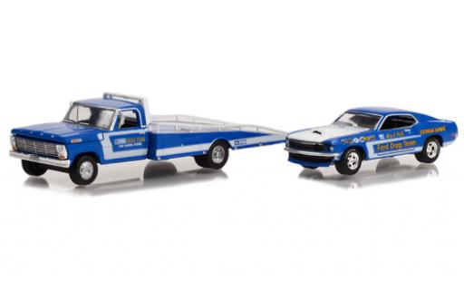 Coche miniatura Ford F-350 1/64 Greenlight Ramp Truck Drag Team 1969 Ford F-350 1/64 Greenlight Ramp Truck Drag Team 1969 coche miniatura