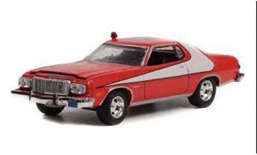 Coche miniatura Ford Gran Torino 1/64 Greenlight rojo/blanco Starsky & Hutch 1976 Ford Gran Torino 1/64 Greenlight rojo/blanco Starsky & Hutch 1976 coche miniatura