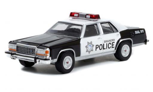 Ford LTD 1/64 Greenlight Crown Victoria Fargo (TV Serie) 1986 coche miniatura