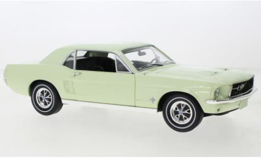 Ford Mustang 1/18 Greenlight la chaux 1968 coche miniatura