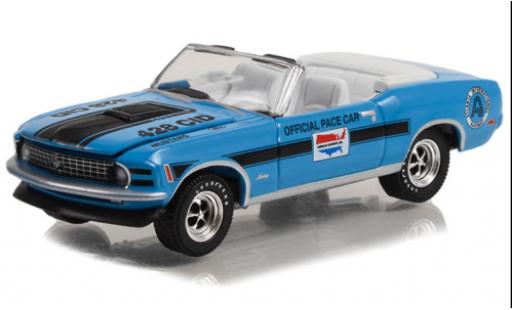 Coche miniatura Ford Mustang 1/64 Greenlight Mach 1 Cobra Jet Convertible Atlanta International Raceway Pace Car 1970 Ford Mustang 1/64 Greenlight Mach 1 Cobra Jet Convertible Atlanta International Raceway Pace Car 1970 coche miniatura