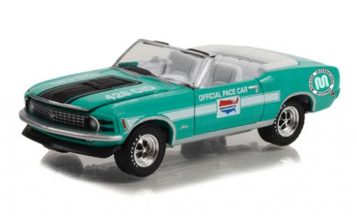 Coche miniatura Ford Mustang 1/64 Greenlight Mach 1 Cobra Jet Convertible Michigan International Speedway Pace Car 1970 Ford Mustang 1/64 Greenlight Mach 1 Cobra Jet Convertible Michigan International Speedway Pace Car 1970 coche miniatura