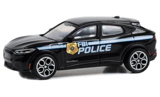 Coche miniatura Ford Mustang 1/64 Greenlight Mach-E GT FBI Police 2022 Ford Mustang 1/64 Greenlight Mach-E GT FBI Police 2022 coche miniatura