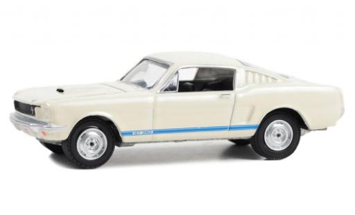 Coche miniatura Shelby GT 350 1/64 Greenlight Ford Mustang blanche 1965 Shelby GT 350 1/64 Greenlight Ford Mustang blanche 1965 coche miniatura
