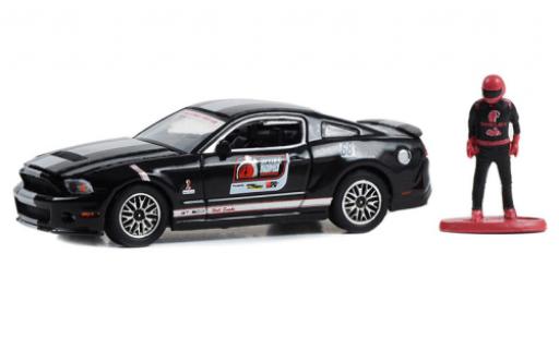 Coche miniatura Shelby GT 500 1/64 Greenlight Ford Mustang negro/Décorer 2010 Shelby GT 500 1/64 Greenlight Ford Mustang negro/Décorer 2010 coche miniatura