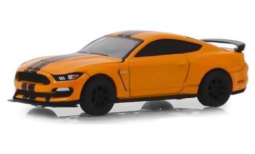 Coche miniatura Shelby GT 1/64 Greenlight Ford 350R naranja/negro 2019 Shelby GT 1/64 Greenlight Ford 350R naranja/negro 2019 coche miniatura