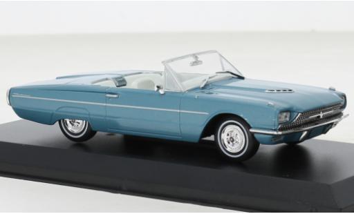 Ford Thunderbird 1/43 Greenlight Convertible metallise azul Thelma & Louise 1966 coche miniatura