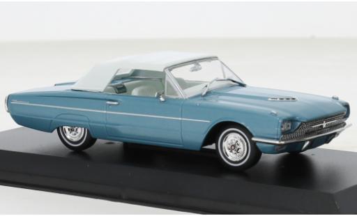 Ford Thunderbird 1/43 Greenlight Convertible metallise azul/blanco Thelma & Louise 1966 coche miniatura