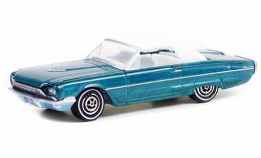 Coche miniatura Ford Thunderbird 1/64 Greenlight metallise turquesa/blanco Thelma & Louise 1966 Ford Thunderbird 1/64 Greenlight metallise turquesa/blanco Thelma & Louise 1966 coche miniatura