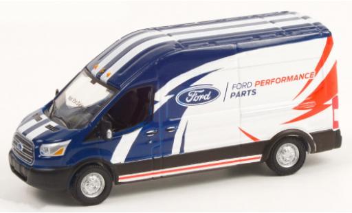 Ford Transit 1/64 Greenlight LWB HD Performance Parts 2019 coche miniatura