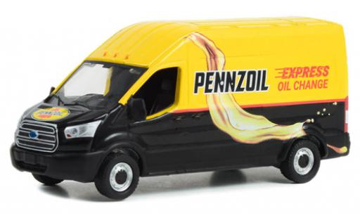 Ford Transit 1/64 Greenlight LWB HD Pennzoil 2019 coche miniatura
