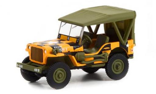 Coche miniatura Jeep Willys 1/64 Greenlight MB US Army 1943 Jeep Willys 1/64 Greenlight MB US Army 1943 coche miniatura