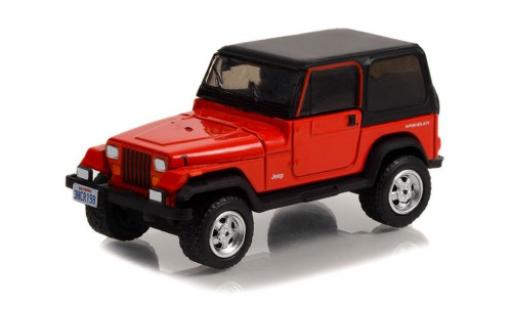 Jeep Wrangler 1/64 Greenlight rojo Beverly Hills 90210 1994 coche miniatura
