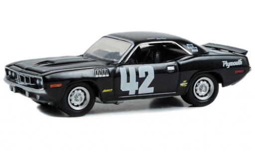 Coche miniatura Plymouth Cuda 1/64 Greenlight No.42 Pikes Peak 1971 Plymouth Cuda 1/64 Greenlight No.42 Pikes Peak 1971 coche miniatura