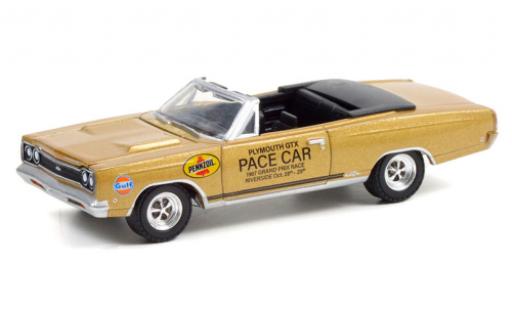 Coche miniatura Plymouth GTX 1/64 Greenlight Hemi Convertible Pace Car 1968 Plymouth GTX 1/64 Greenlight Hemi Convertible Pace Car 1968 coche miniatura