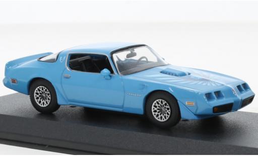 Pontiac Firebird 1/43 Greenlight Trans Am azul clair 1979 coche miniatura
