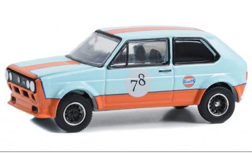 Coche miniatura Volkswagen Golf 1/64 Greenlight I GTI Gulf 1971 Volkswagen Golf 1/64 Greenlight I GTI Gulf 1971 coche miniatura