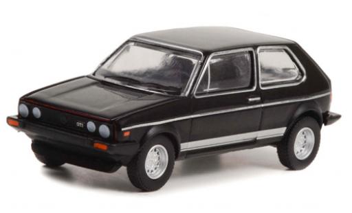 Coche miniatura Volkswagen Golf 1/64 Greenlight I GTI negro 1983 Volkswagen Golf 1/64 Greenlight I GTI negro 1983 coche miniatura