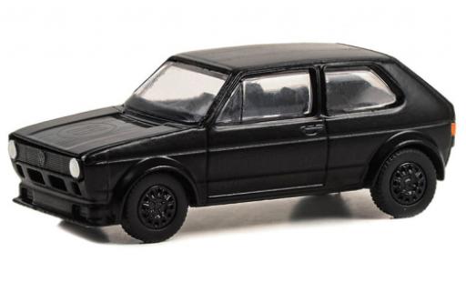 Coche miniatura Volkswagen Golf 1/64 Greenlight I matte noir 1980 Volkswagen Golf 1/64 Greenlight I matte noir 1980 coche miniatura