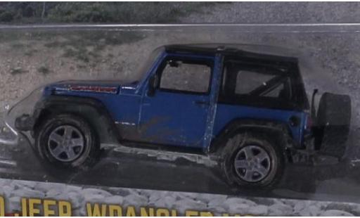 Coche miniatura Jeep Wrangler 1/64 Greenlight azul/matt-negro 2010 Mountain Edition avec Schmutz-Effekt Jeep Wrangler 1/64 Greenlight azul/matt-negro 2010 Mountain Edition avec Schmutz-Effekt coche miniatura