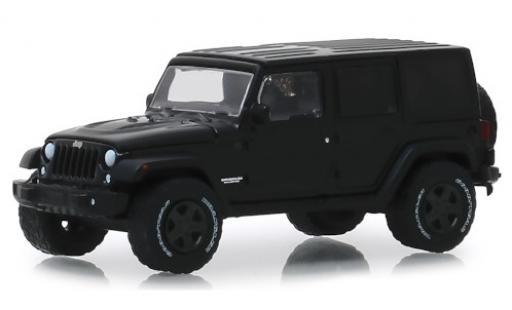 Coche miniatura Jeep Wrangler 1/64 Greenlight Unlimited matt-negro 2017 Jeep Wrangler 1/64 Greenlight Unlimited matt-negro 2017 coche miniatura