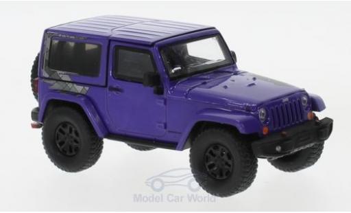 Coche miniatura Jeep Wrangler 1/43 Greenlight Winter Edition lila 2017 Jeep Wrangler 1/43 Greenlight Winter Edition lila 2017 coche miniatura