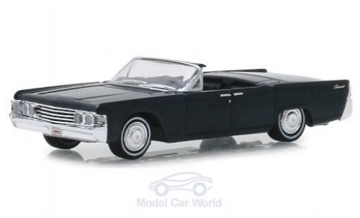 Coche miniatura Lincoln Continental 1/64 Greenlight metalico gris 1965 Lincoln Continental 1/64 Greenlight metalico gris 1965 coche miniatura