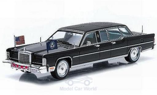 Coche miniatura Lincoln Continental 1/43 Greenlight negro Ronald Reagan 1972 Lincoln Continental 1/43 Greenlight negro Ronald Reagan 1972 coche miniatura