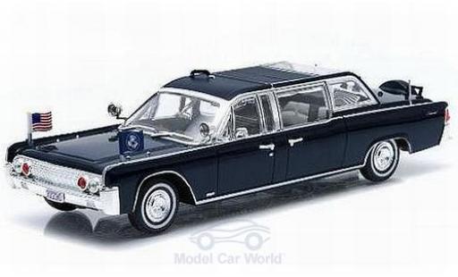Coche miniatura Lincoln Continental 1961 1/43 Greenlight SS-100-X metalico azul John F. Kennedy 1961 Lincoln Continental 1961 1/43 Greenlight SS-100-X metalico azul John F. Kennedy 1961 coche miniatura