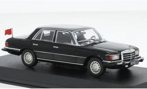 Mercedes 450 1/43 Greenlight SEL (W116) schwarz Rocky IV 1977 1:43 coche miniatura