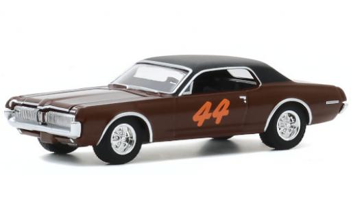Coche miniatura Mercury Cougar 1/64 Greenlight matt-marron/matt-negro 1967 No.44 Mercury Cougar 1/64 Greenlight matt-marron/matt-negro 1967 No.44 coche miniatura