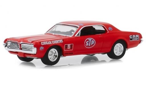 Coche miniatura Mercury Cougar 1/64 Greenlight rojo/Dekor STP 1967 Mercury Cougar 1/64 Greenlight rojo/Dekor STP 1967 coche miniatura
