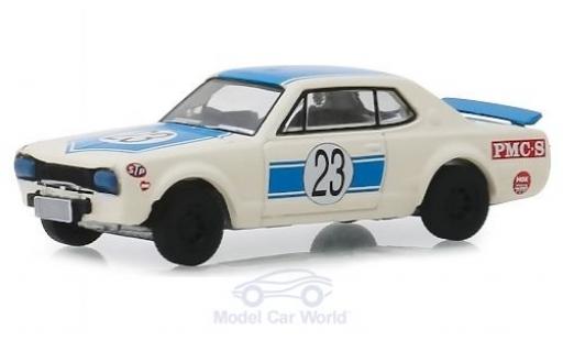 Nissan Skyline 1/64 Greenlight 2000 GT-R RHD No.23 1971 coche miniatura