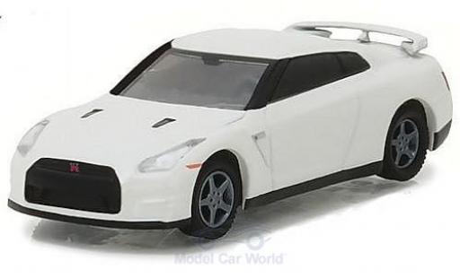 Nissan Skyline R35 1/64 Greenlight GT-R R35 blanco 2014 coche miniatura
