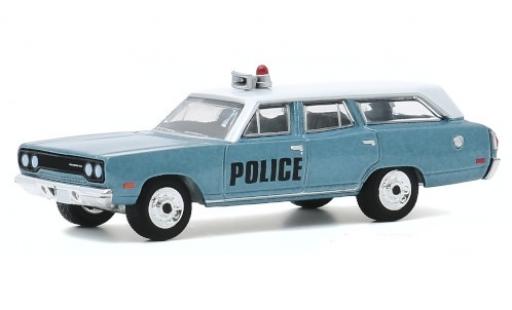 Coche miniatura Plymouth Belvedere 1/64 Greenlight Emergency Wagon Police 1970 Plymouth Belvedere 1/64 Greenlight Emergency Wagon Police 1970 coche miniatura