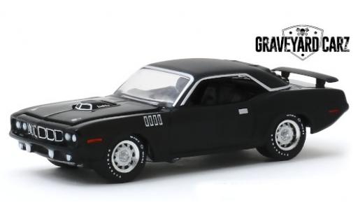 Coche miniatura Plymouth Cuda 1/64 Greenlight 340 matt-negro Graveyard Carz 1971 Gone in 60 Seconds Plymouth Cuda 1/64 Greenlight 340 matt-negro Graveyard Carz 1971 Gone in 60 Seconds coche miniatura