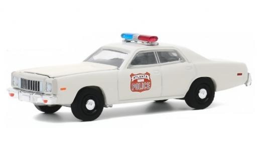 Plymouth Fury 1/64 Greenlight Atlanta Police 1975 coche miniatura