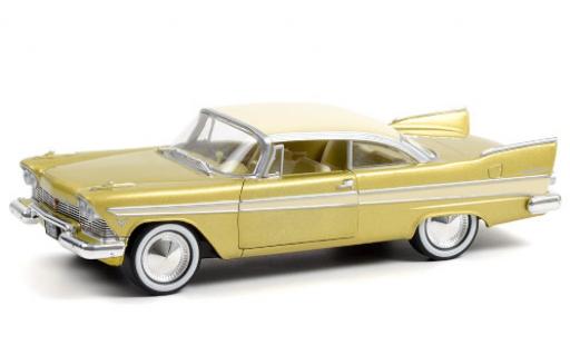 Plymouth Fury 1/18 Greenlight - Checker Cab verde 1976 coche miniatura
