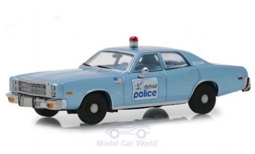 Coche miniatura Plymouth Fury 1/43 Greenlight Detroit Police 1977 Beverly Hills Cop Plymouth Fury 1/43 Greenlight Detroit Police 1977 Beverly Hills Cop coche miniatura
