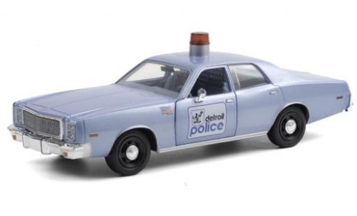 Coche miniatura Plymouth Fury 1/24 Greenlight Detroit Police 1977 Beverly Hills Cop (1984) Plymouth Fury 1/24 Greenlight Detroit Police 1977 Beverly Hills Cop (1984) coche miniatura