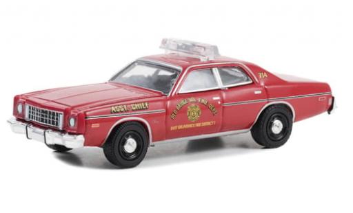 Plymouth Fury 1/64 Greenlight East Brunswick Fire Department 1976 1:64 coche miniatura