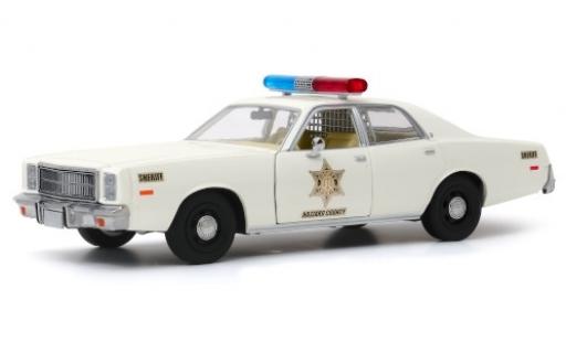 Coche miniatura Plymouth Fury 1/43 Greenlight Hazzard County Sheriff 1977 Plymouth Fury 1/43 Greenlight Hazzard County Sheriff 1977 coche miniatura