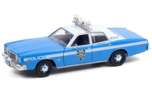 Coche miniatura Plymouth Fury 1/43 Greenlight New York Police Department 1975 Plymouth Fury 1/43 Greenlight New York Police Department 1975 coche miniatura