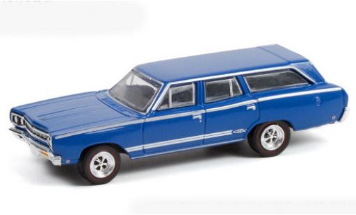 Coche miniatura Plymouth Satellite 1/64 Greenlight azul/Dekor 1968 Plymouth Satellite 1/64 Greenlight azul/Dekor 1968 coche miniatura