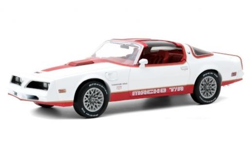 Coche miniatura Pontiac Firebird 1/18 Greenlight Macho Trans Am by Mecham Design blanco/rojo 1978 Pontiac Firebird 1/18 Greenlight Macho Trans Am by Mecham Design blanco/rojo 1978 coche miniatura