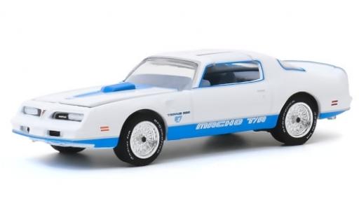 Coche miniatura Pontiac Firebird 1/64 Greenlight Trans Am blanco/Dekor Macho T/A 1978 No.87 Pontiac Firebird 1/64 Greenlight Trans Am blanco/Dekor Macho T/A 1978 No.87 coche miniatura