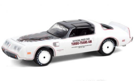 Coche miniatura Pontiac Firebird 1/64 Greenlight Turbo-Trans Am Indy 500 - Official Pace Car 1980 64th Annual Indianapolis 500 Mile Race Pontiac Firebird 1/64 Greenlight Turbo-Trans Am Indy 500 - Official Pace Car 1980 64th Annual Indianapolis 500 Mile Race coche miniatura
