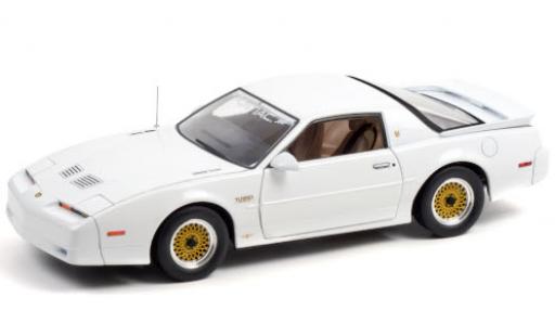 Coche miniatura Pontiac Firebird 1/18 Greenlight Turbo Trans Am blanco 1989 20th Anniversaire Pilote Car Pontiac Firebird 1/18 Greenlight Turbo Trans Am blanco 1989 20th Anniversaire Pilote Car coche miniatura