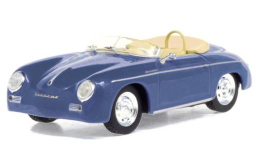 Porsche 356 1/43 Greenlight Speedster Super azul 1958 coche miniatura