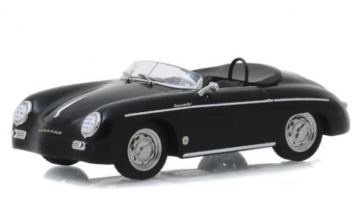 Porsche 356 1/43 Greenlight Speedster Super negro 1958 coche miniatura
